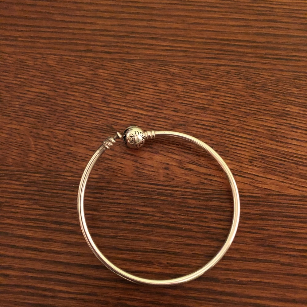 Silver pandora bracelet